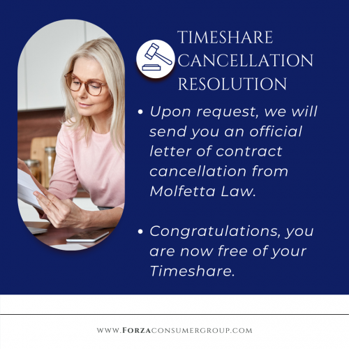 Forza Consumer Group - Timeshare Cancellation Resolution